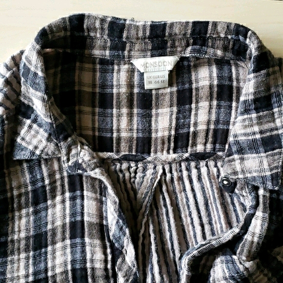 Monsoon button down tunic - Picture 4 of 6